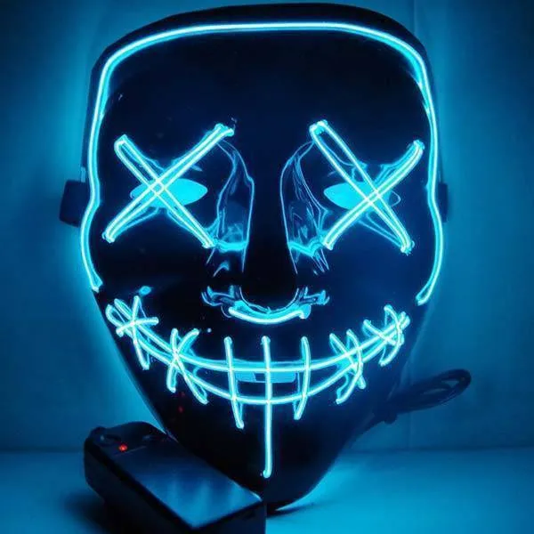 LED Halloween Mask - (Shipped From The US 🇺🇸)