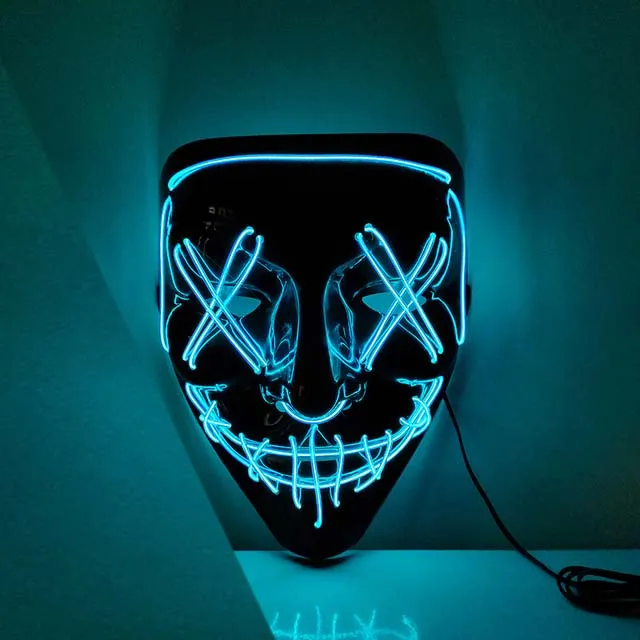 Led Light Skull Mask