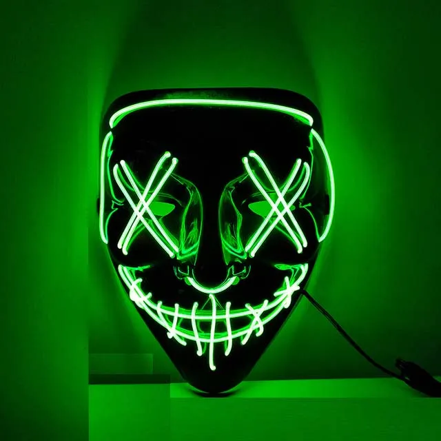Led Light Skull Mask