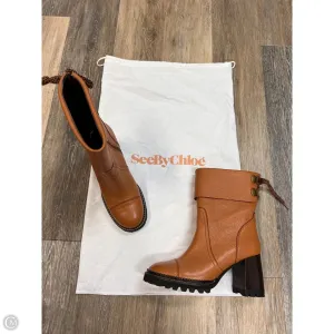 Gym Life Boots Designer By See By Chloe In Brown, Size: 9/39