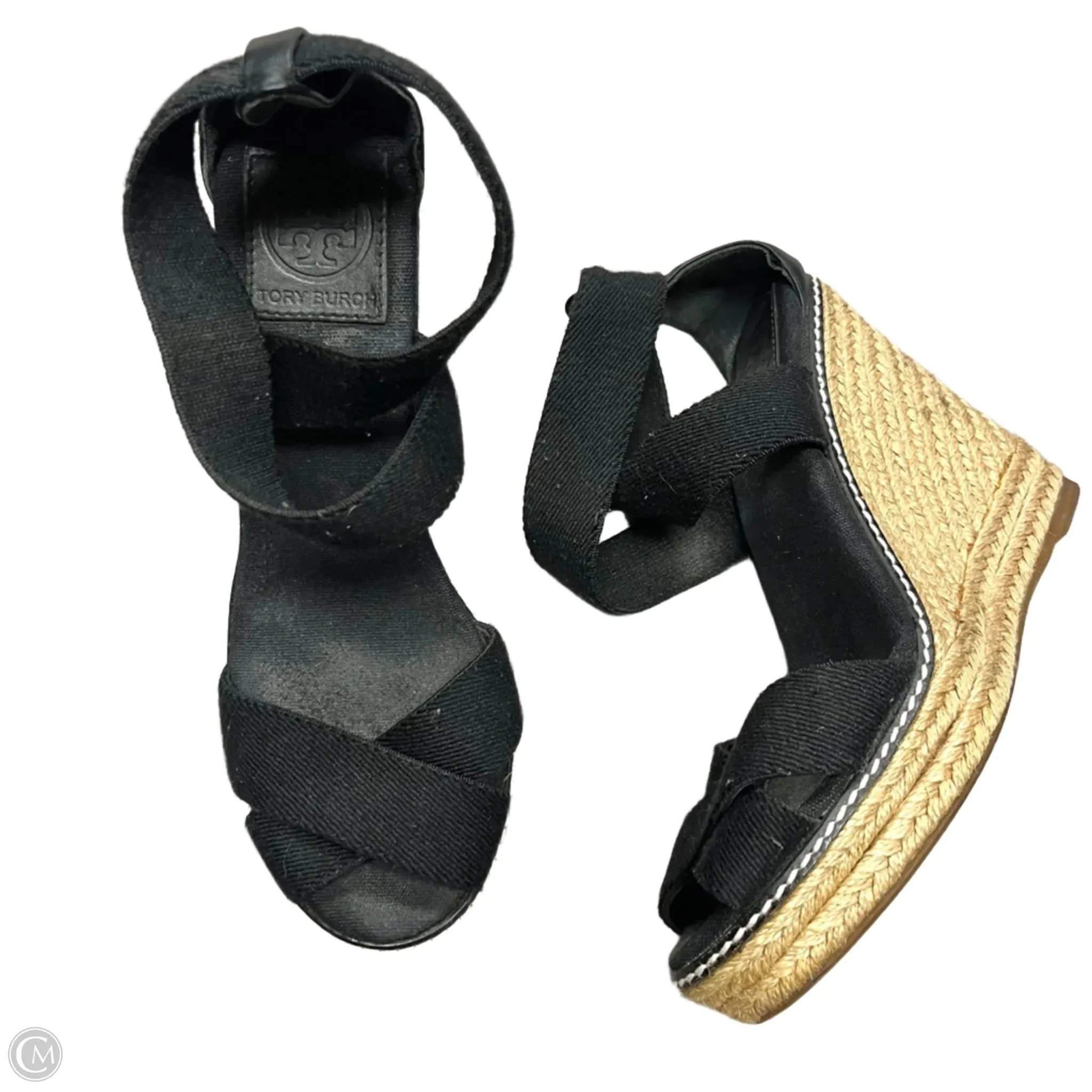 Sandals Designer By Tory Burch In Black, Size: 7 Stride Easy