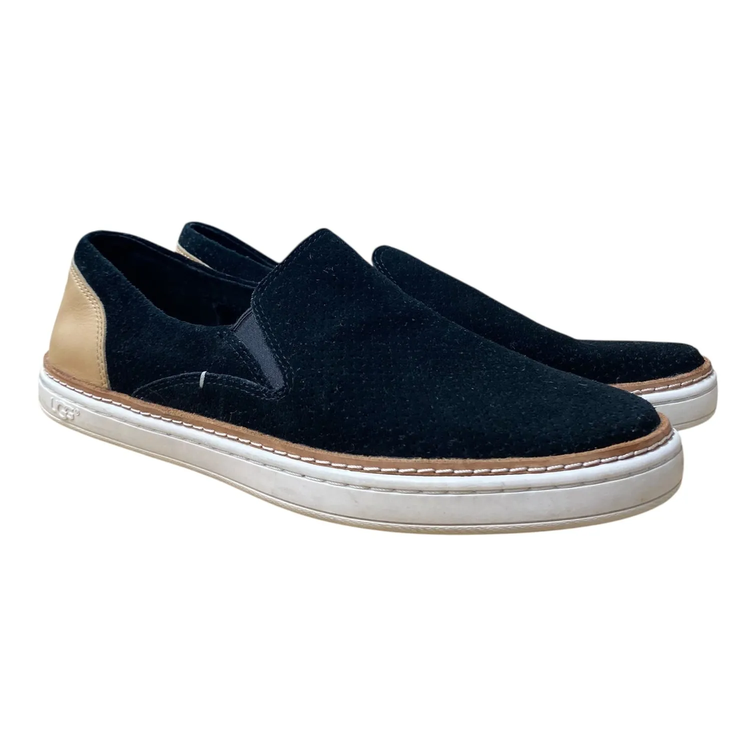 Shoes Designer By Ugg In Black & Tan, Size:8 Breathable mesh design