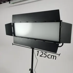 Lightpro P7000B 700w soft professional Bi-color LED flood panel with Barndoors / DMX control/ a Remote controller