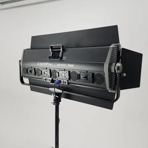 Lightpro P7000B 700w soft professional Bi-color LED flood panel with Barndoors / DMX control/ a Remote controller