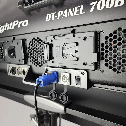 Lightpro P7000B 700w soft professional Bi-color LED flood panel with Barndoors / DMX control/ a Remote controller