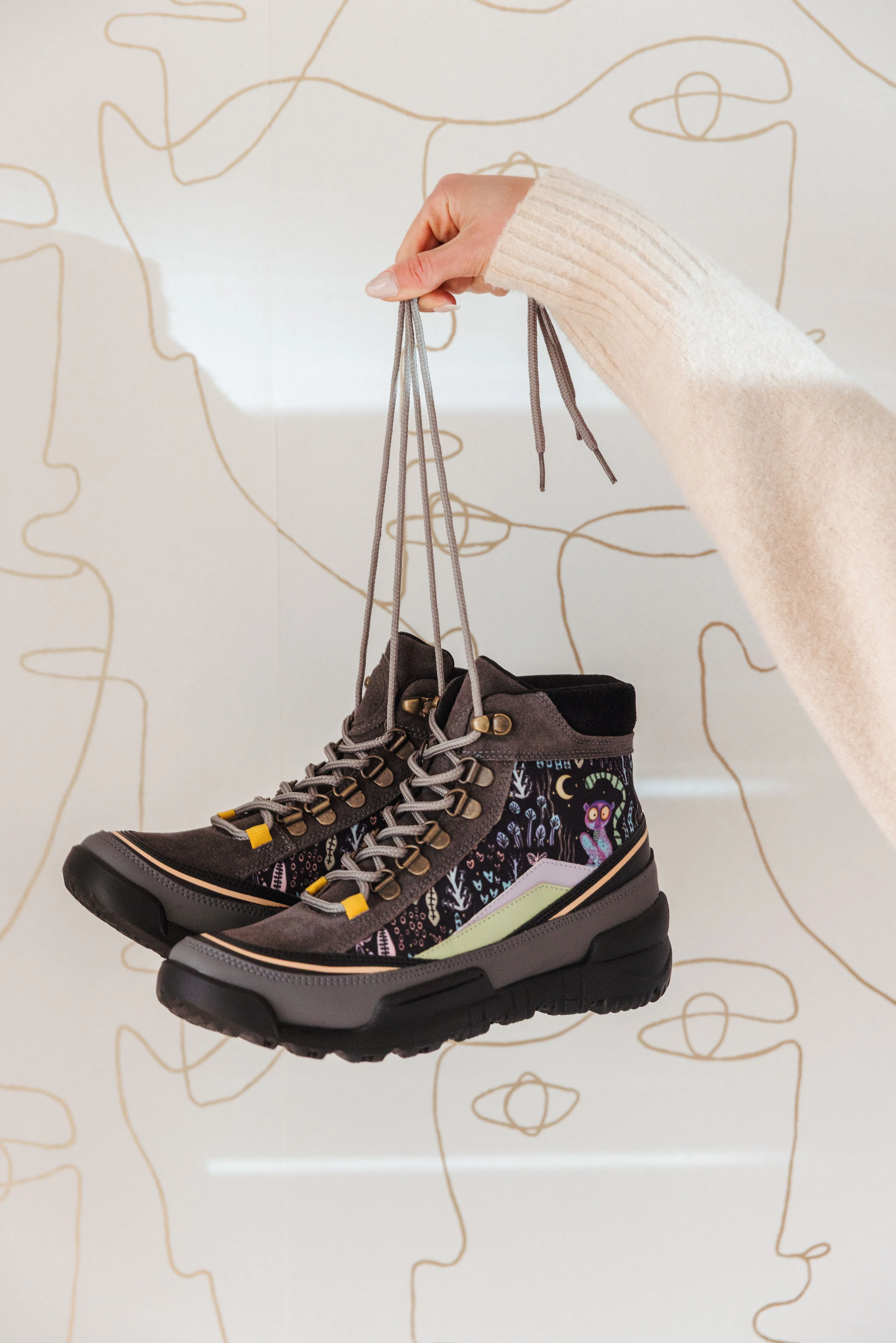 Cozy Footwear Reflective Safety Details Loomi Trekk Boot