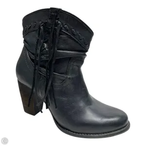 Boots Western By Naughty Monkey In Black, Size: 8.5 ZipUp Abrasion Resistant Outsole