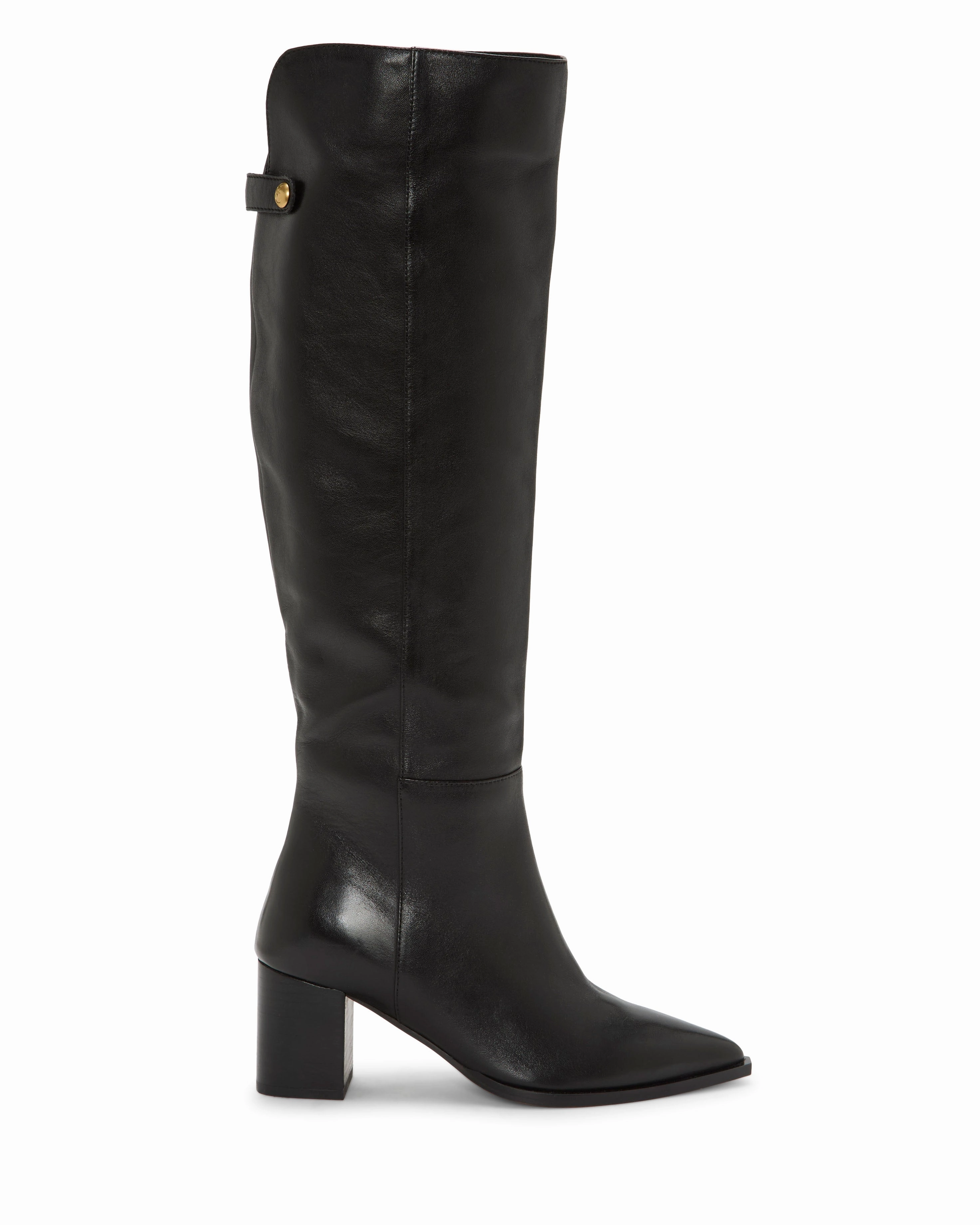 Lilibet Narrow Calf Knee High Boot Lace Tie
