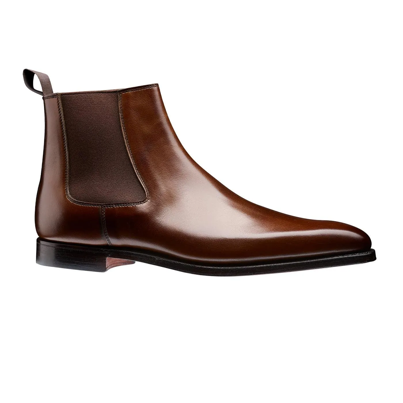 Lingfield Dark Brown Burnished Calf Heat Lock