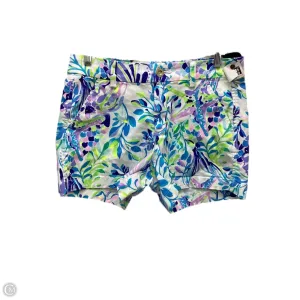 Adjustable Hook and Loop Closure Shorts Designer By Lilly Pulitzer In Multi-colored, Size: 6