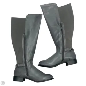 Boots Knee Flats By Torrid In Grey, Size: 10 Seamless Style