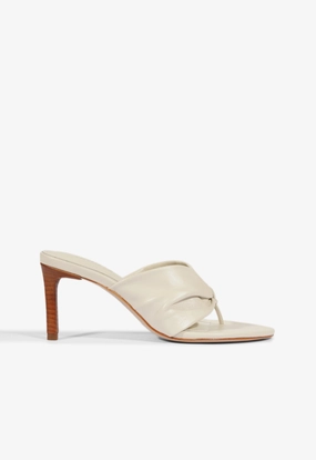 Lori Mid Leather Sandal Easy Flow