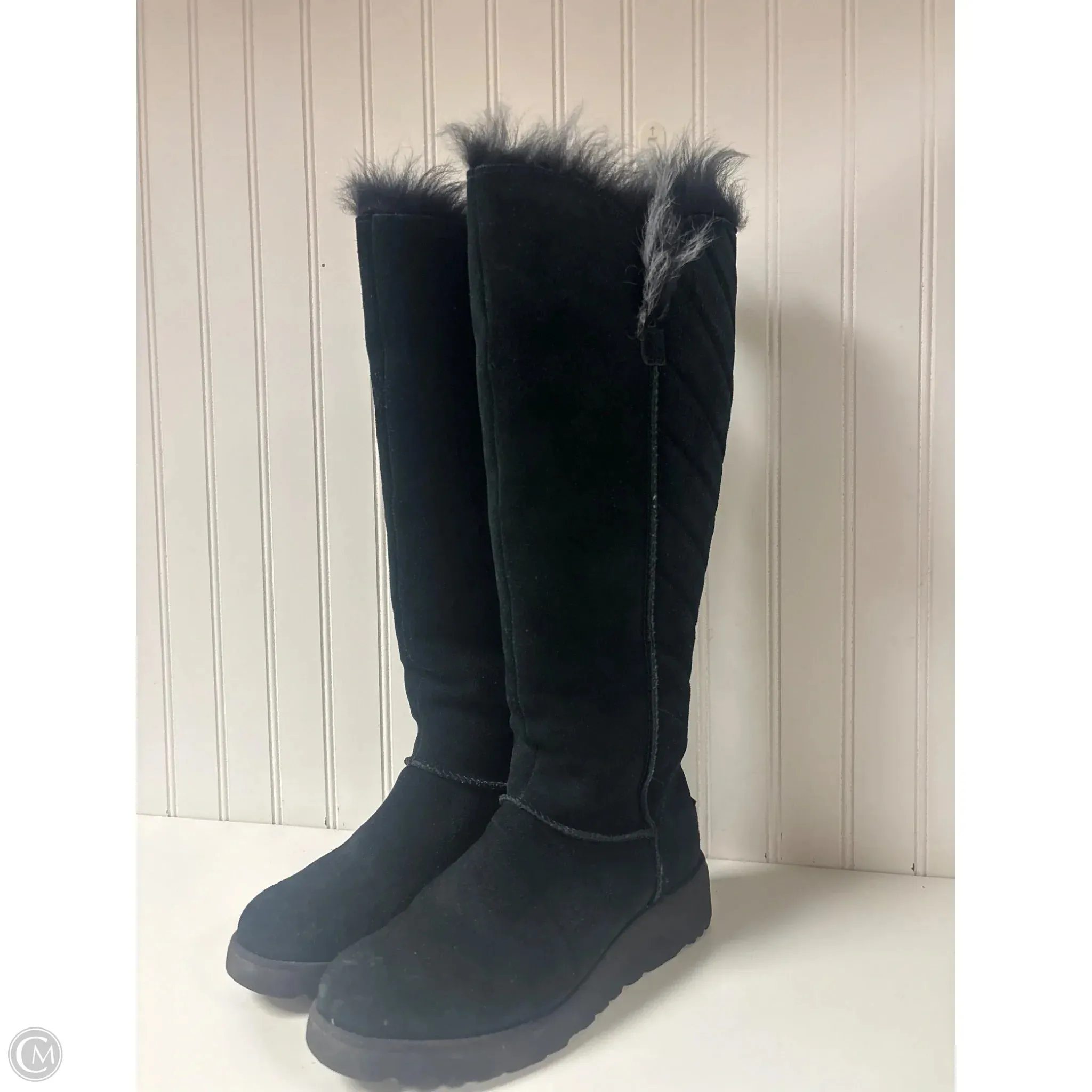 Boots Designer By Ugg In Black, Size: 8 Smart Fit