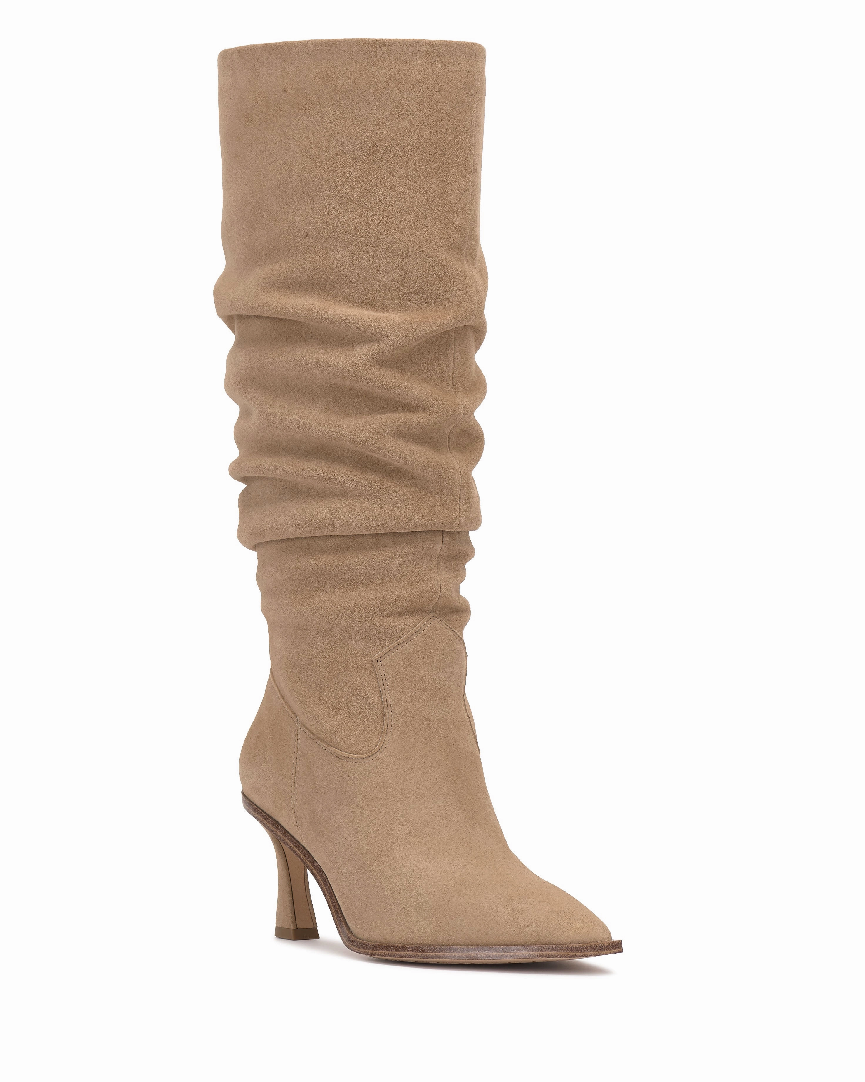 Slip Resistant Sole Kindre Narrow Calf Slouchy Knee High Boot