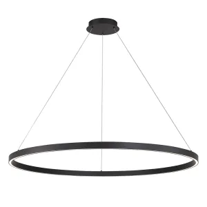 Lunar LED Pendant - Large - Black