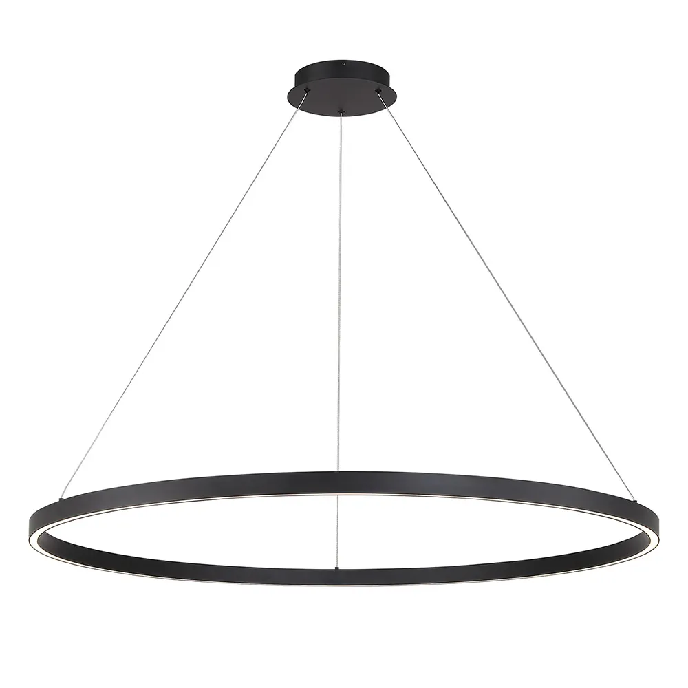 Lunar LED Pendant - Large - Black