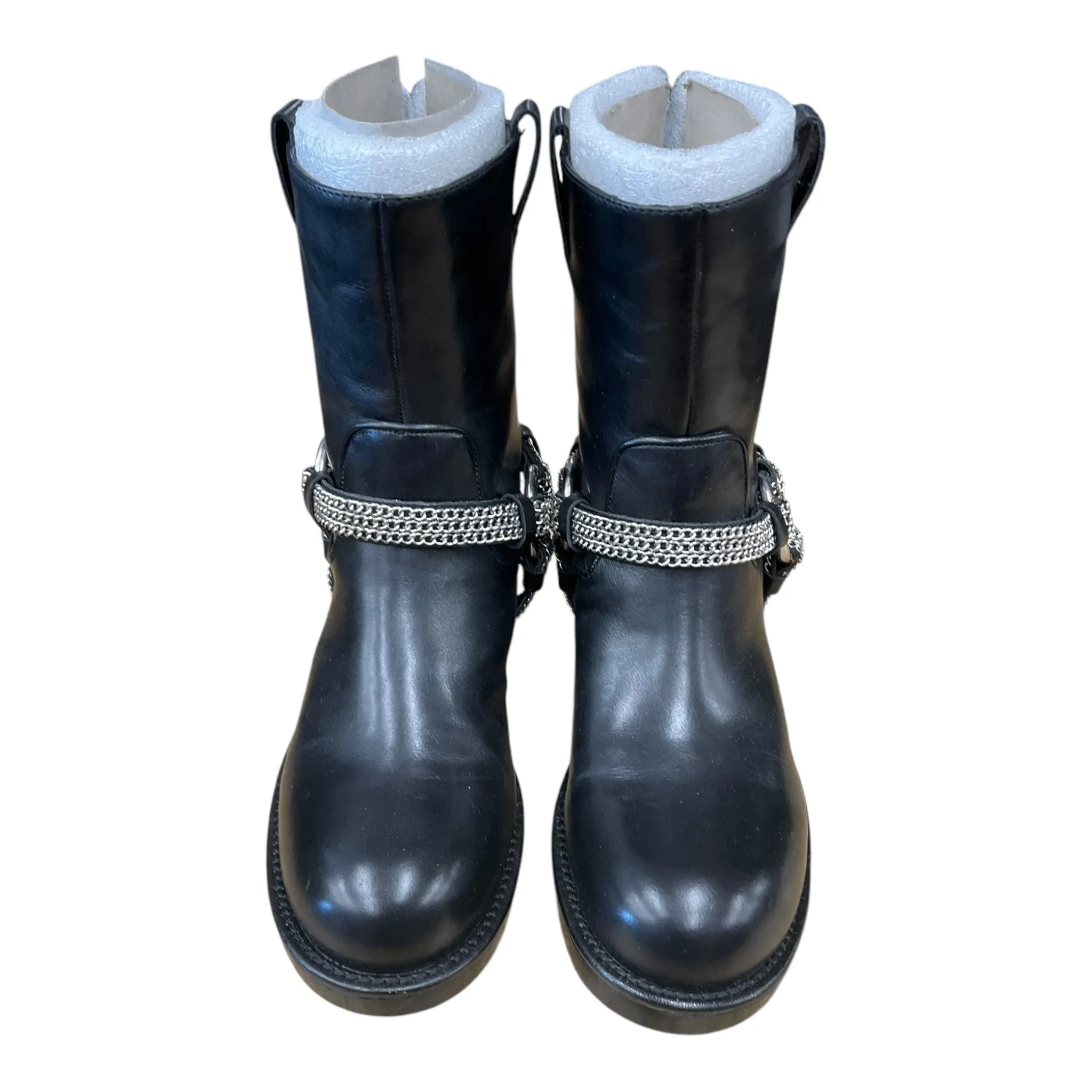 Mountain Strong Boots Designer By Karl Lagerfeld In Black, Size: 7