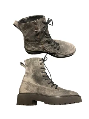 Foam Base Cotton Touch Boots Designer By Paul Green In Grey, Size: 7.5