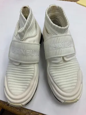 Luxury Designer Sock Sneakers Chanel, Size 8 mesh construction