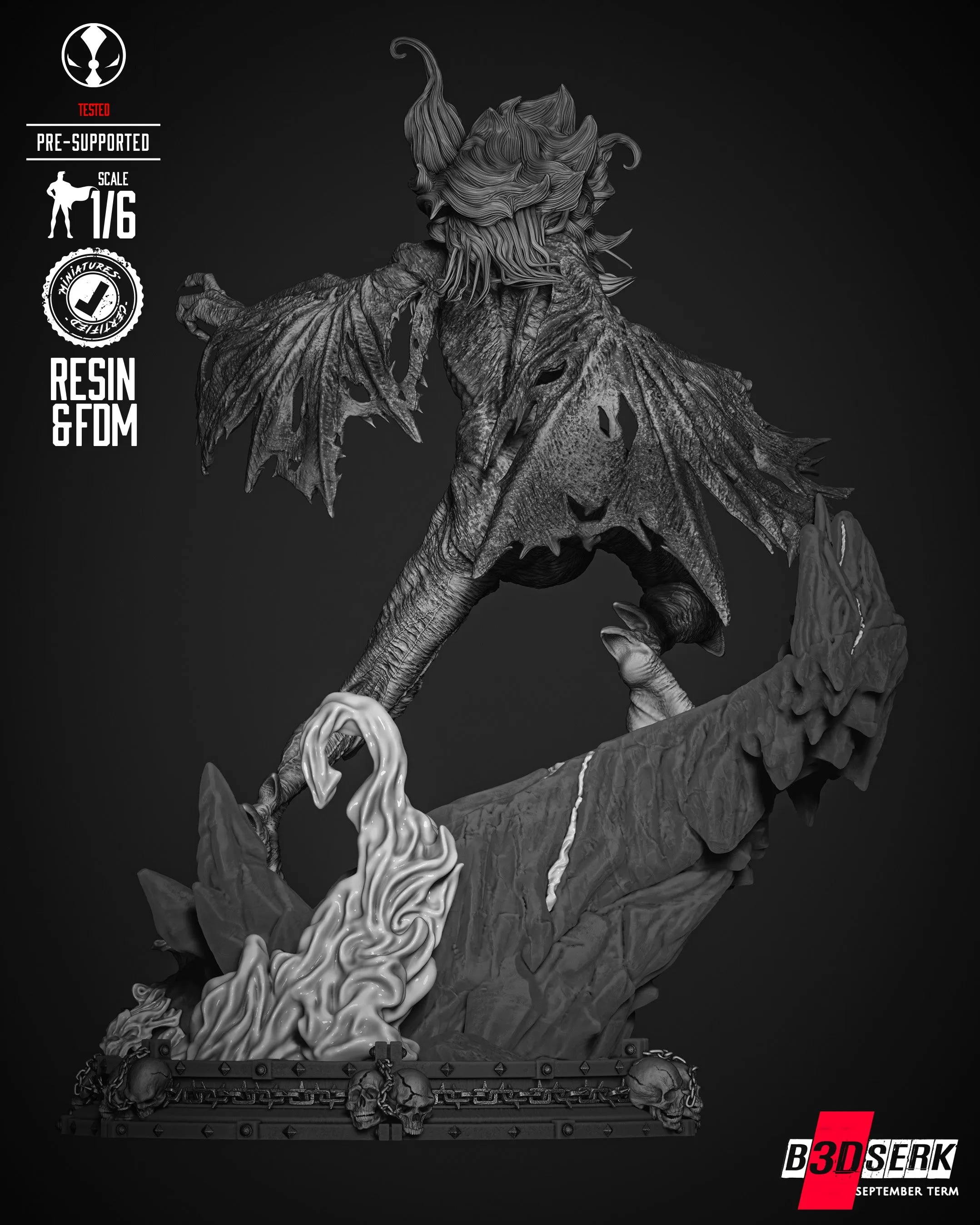 Malebolgia (Spawn) Statue