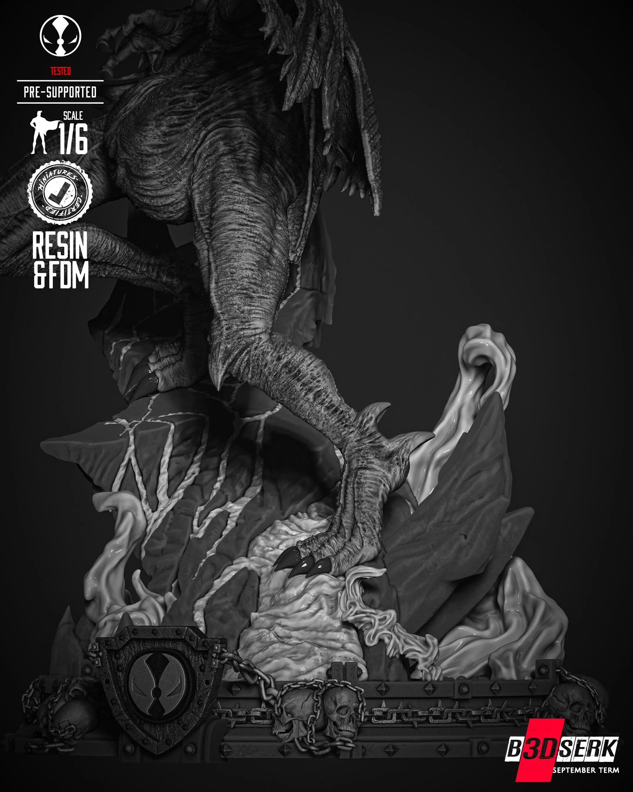 Malebolgia (Spawn) Statue