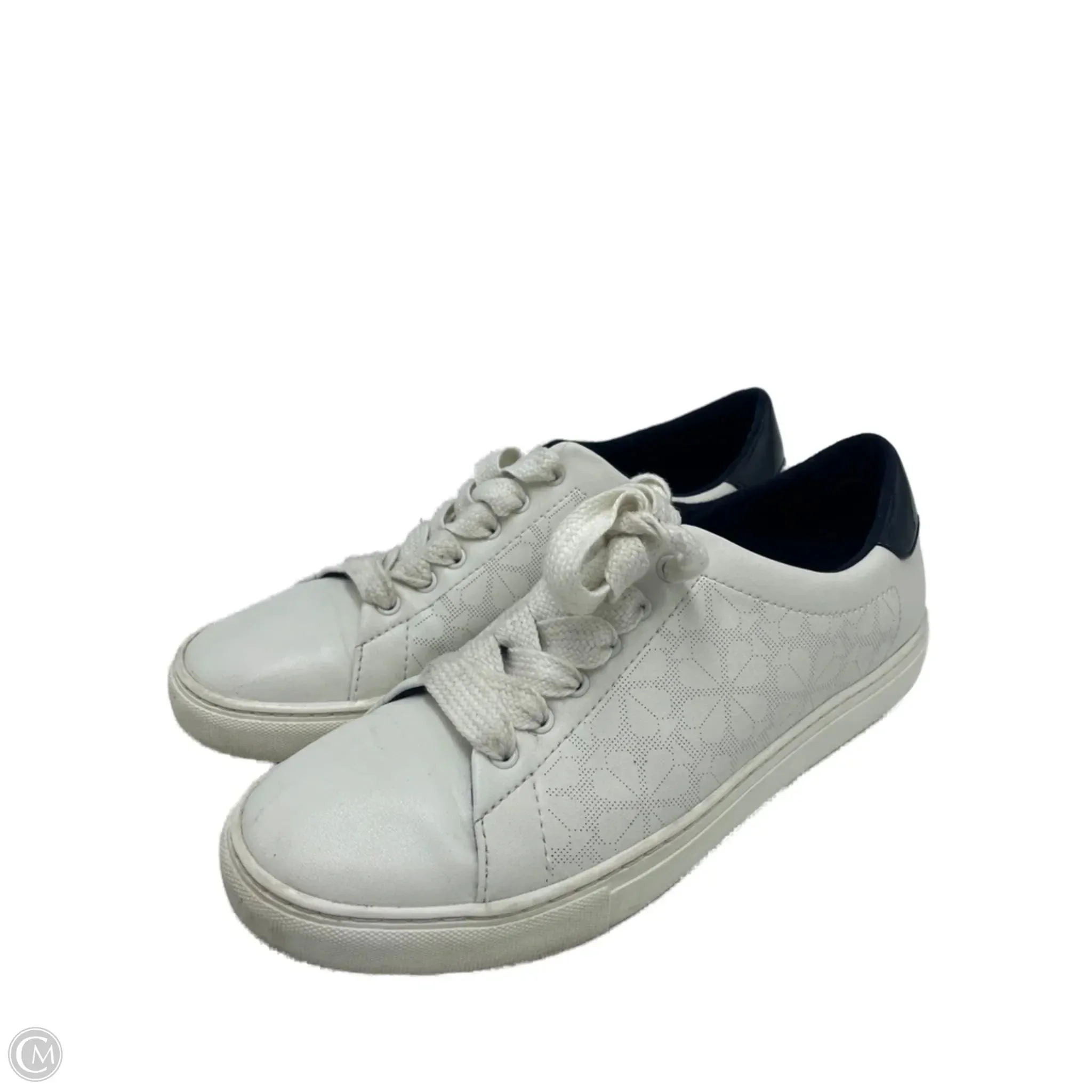 Valley Run Suede Soft Shoes Designer By Kate Spade In White, Size: 8.5