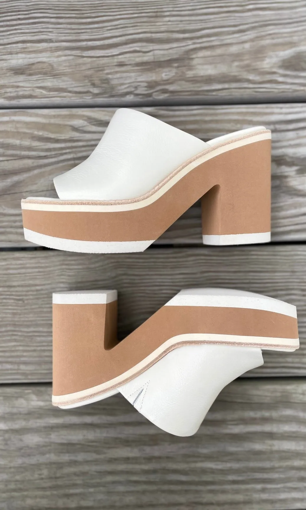 Maren - Layered Platform Heel Slides
