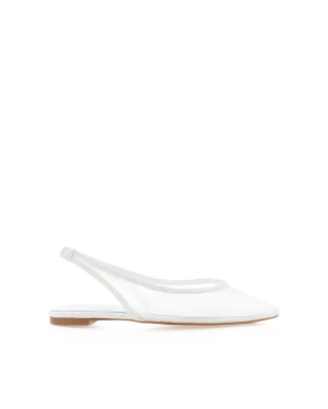 MARGOT - WHITE MESH Play Day Wide Sole