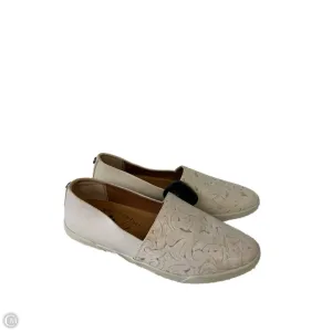 Dive Gear Anti Slip Shoes Designer By Patricia Nash In Cream, Size: 9