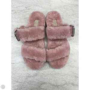 Slippers Designer By Ugg In Pink Performance