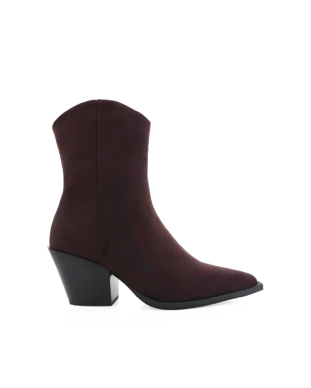 Flexible Shank Low Rise MAYSA - CHOCOLATE SUEDE