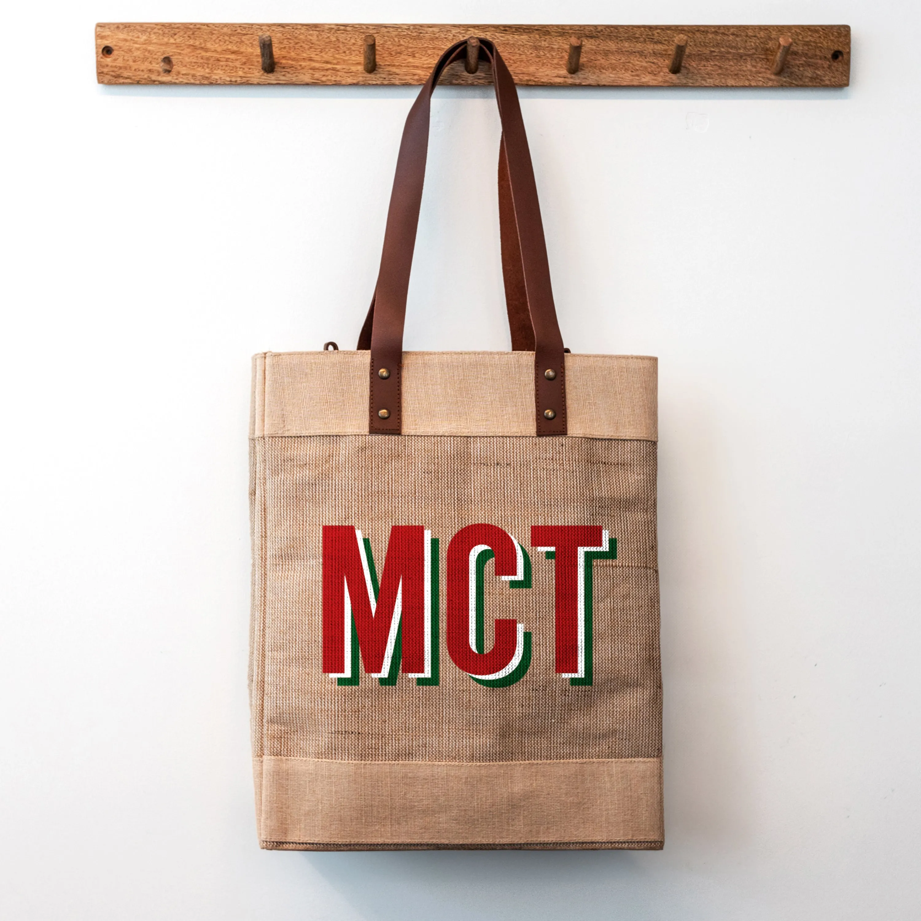 MCT - Sandy Beige Tall Tote Bag