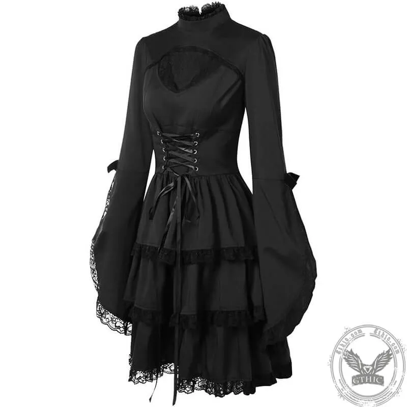 Medieval Aristocracy Lace Up Lolita Dress