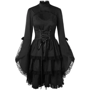 Medieval Aristocracy Lace Up Lolita Dress