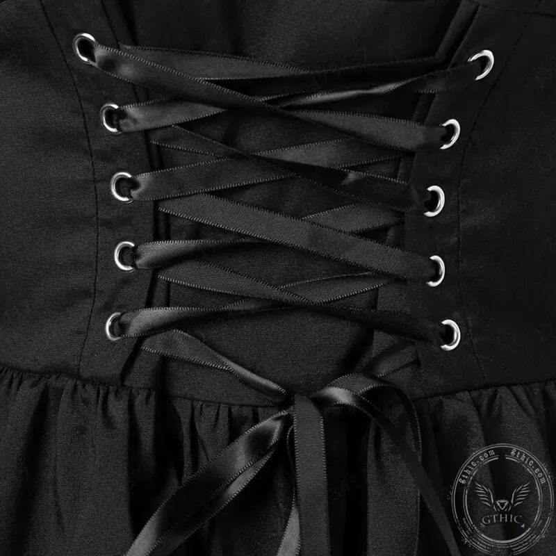 Medieval Aristocracy Lace Up Lolita Dress