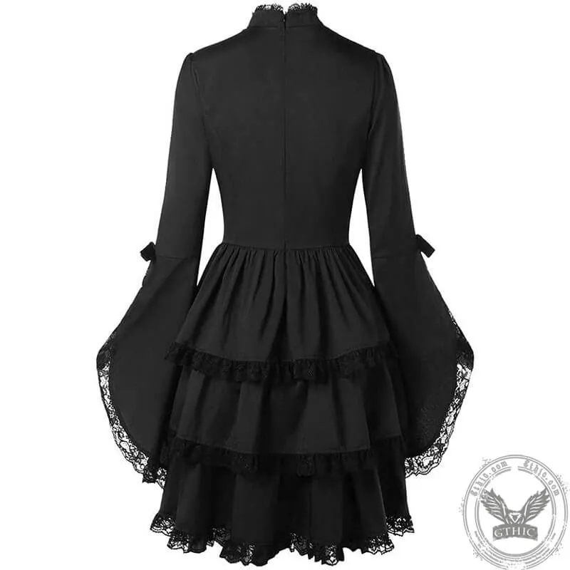 Medieval Aristocracy Lace Up Lolita Dress