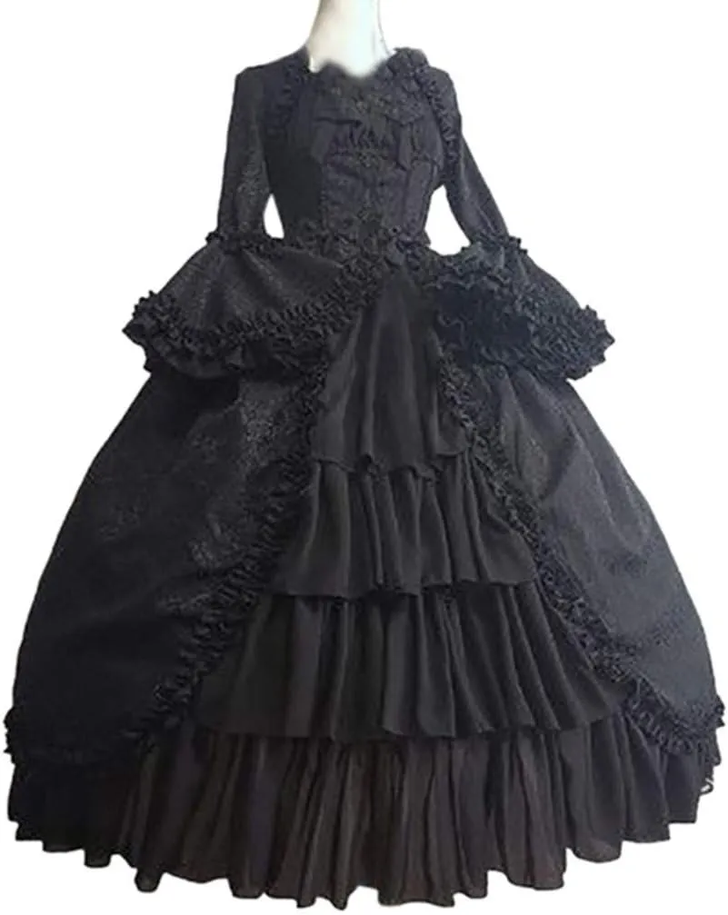 Medieval Dress for Women Marie Antoinette Ball Dresses Court Rococo Baroque 18th Century Dress Renaissance Dress Gown