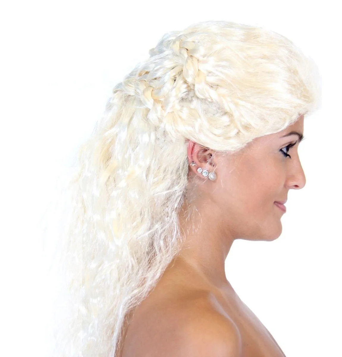 Medieval Queen Costume Wig