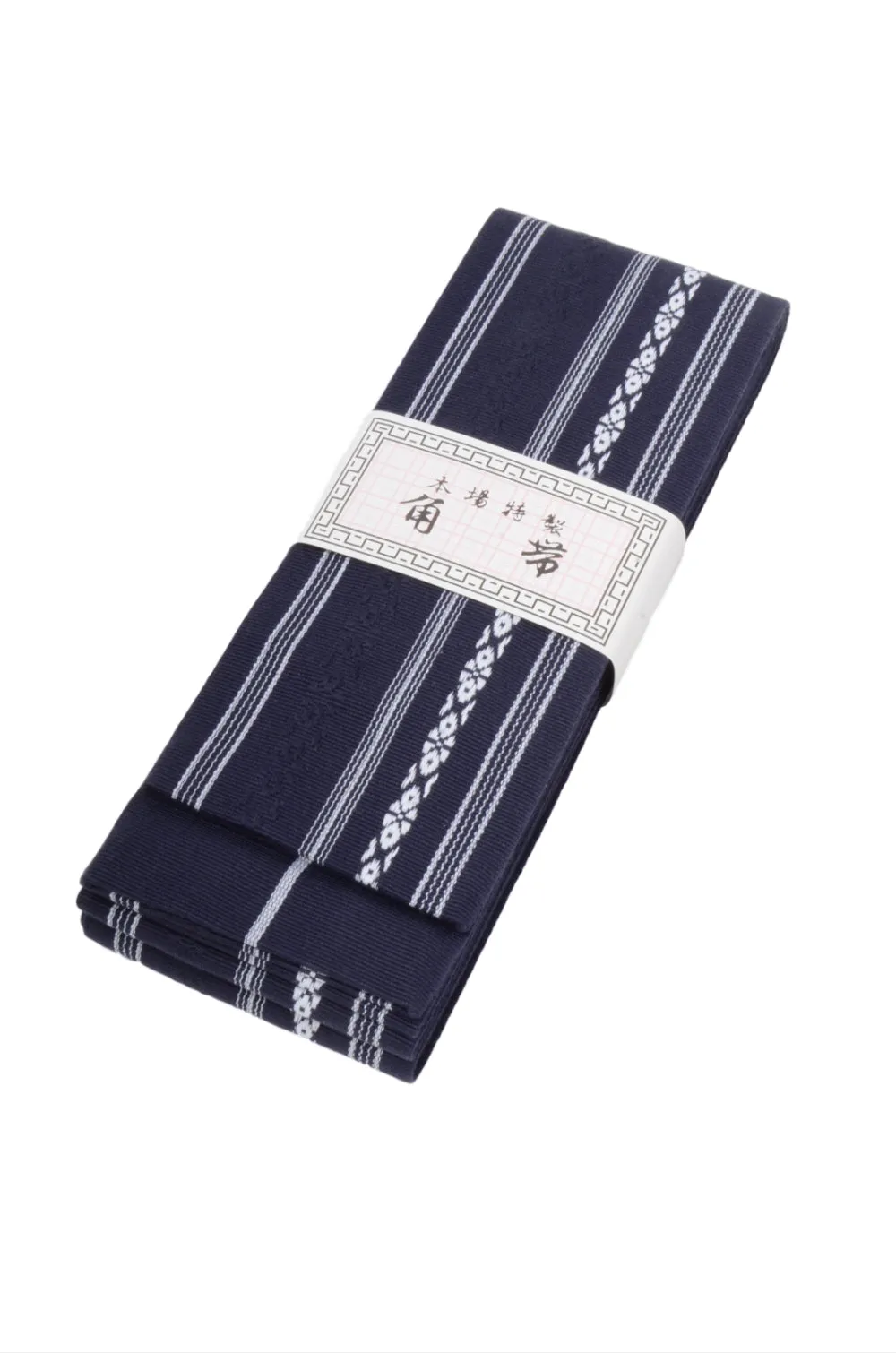 Men obi belt and geta sandals set : Blue