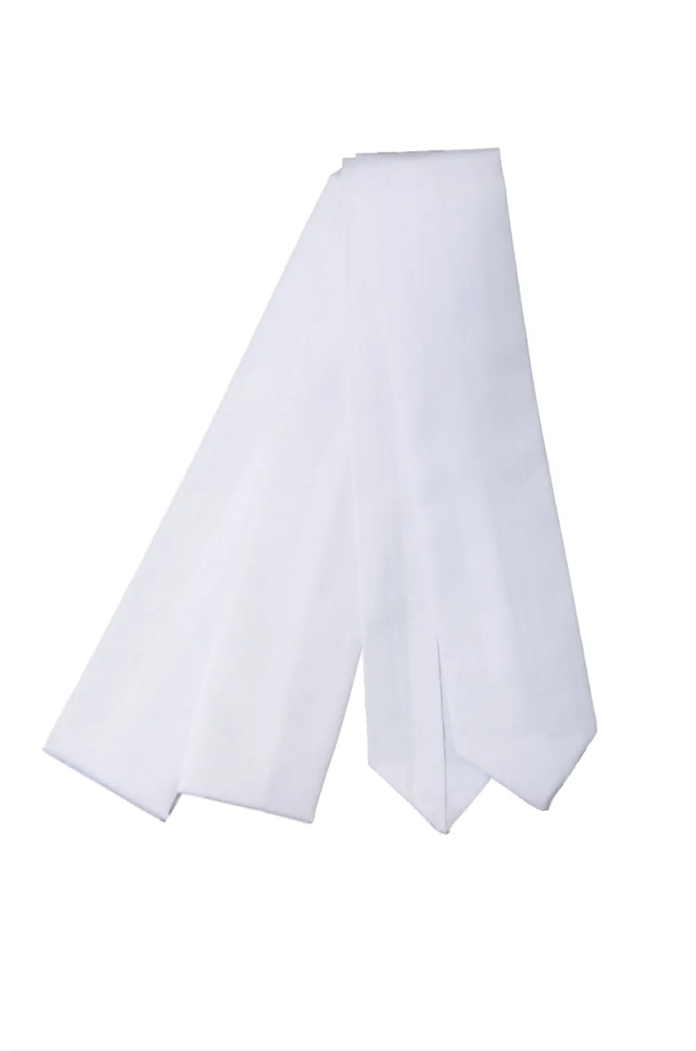 Men obi belt and Setta  sandals set : White