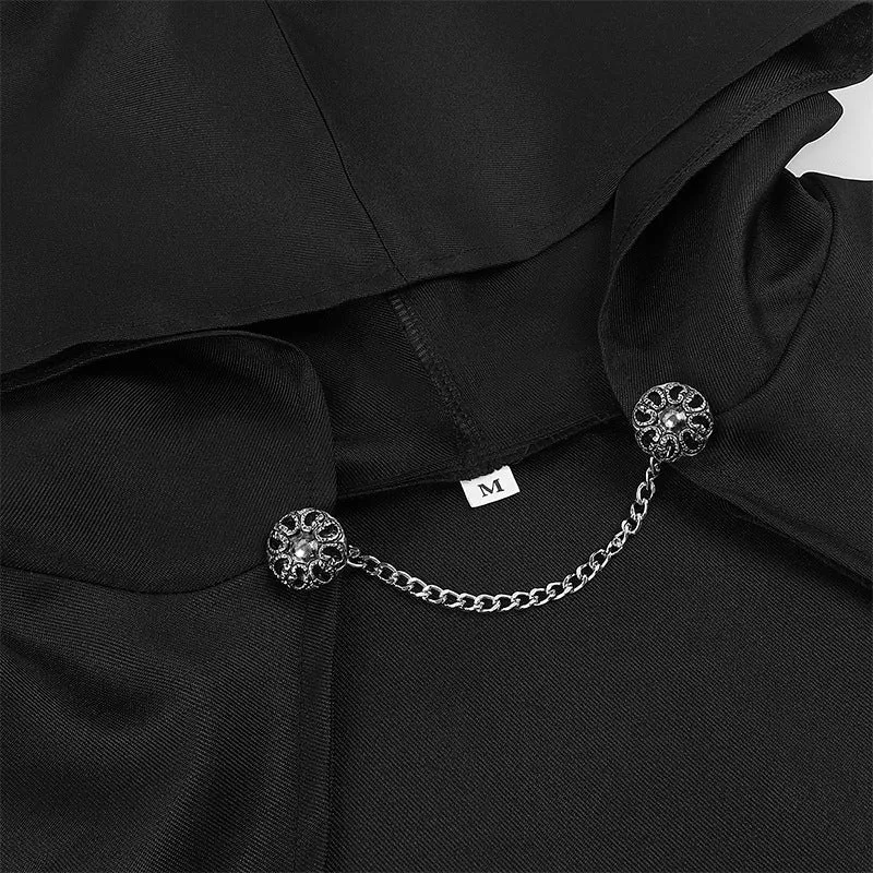 Men Wizard Sorcerer Medieval Warlock Halloween Costume Priest Robe Cosplay