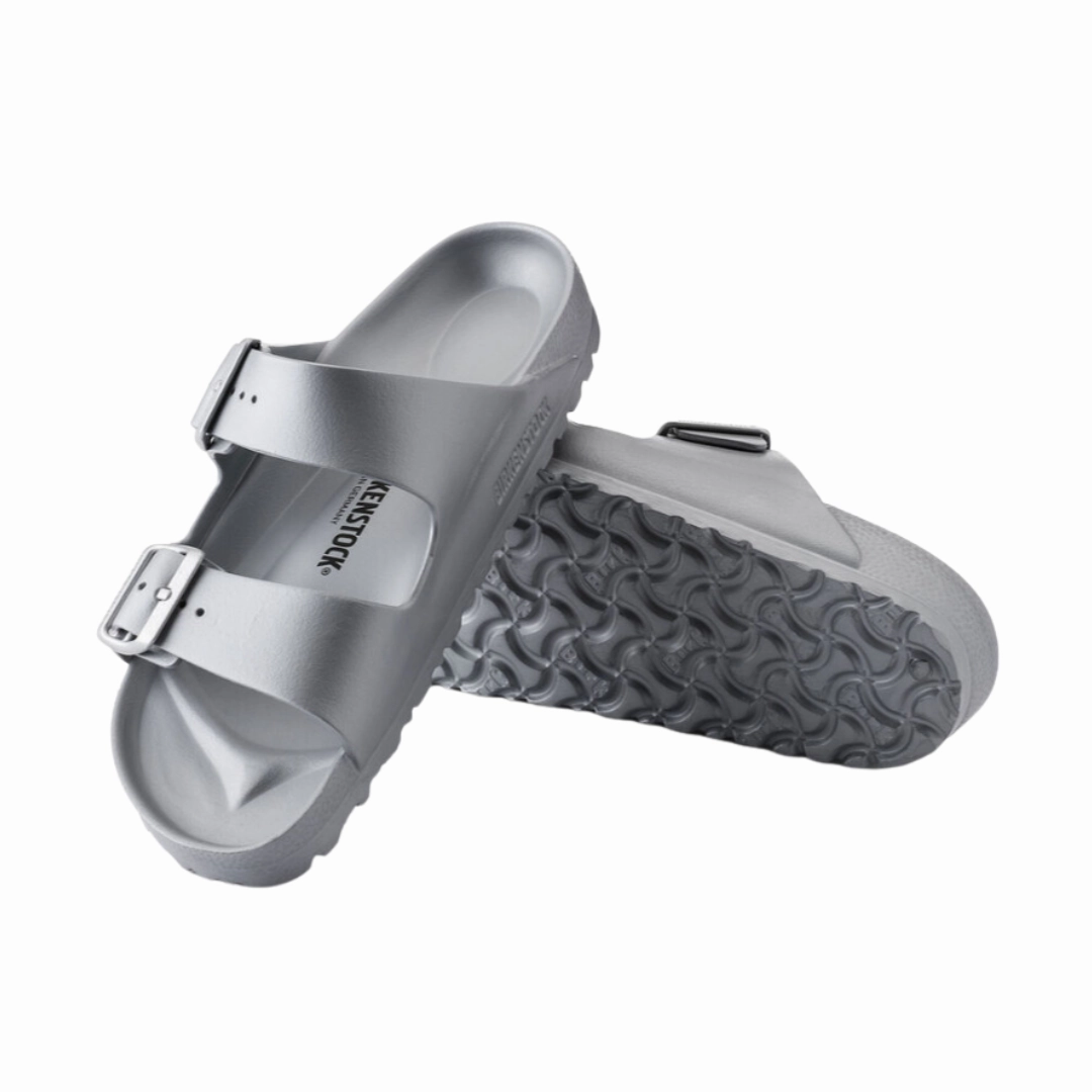 Stylish Adventure Shoes Men's Arizona Essentials (EVA) - Metallic Silver