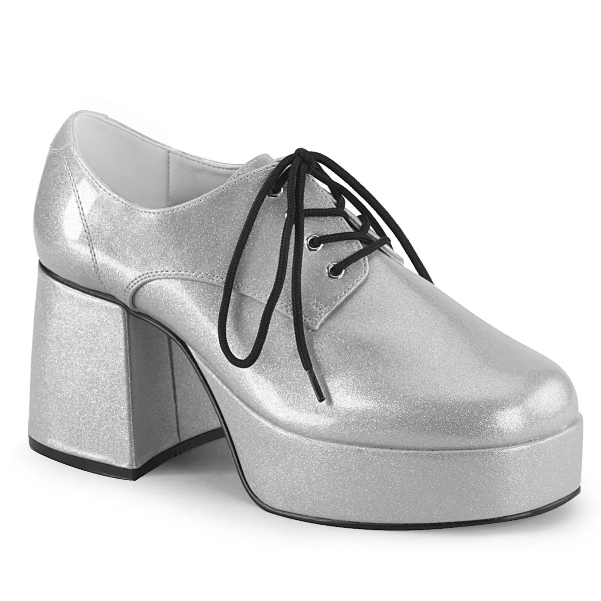 Men's Disco Shoes 3-Inch Block Heel JAZZ-02G