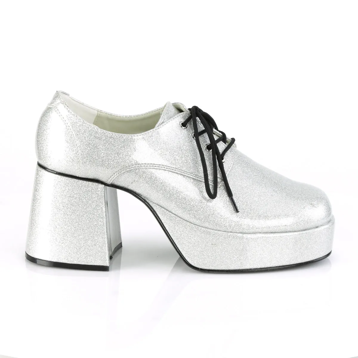 Men's Disco Shoes 3-Inch Block Heel JAZZ-02G