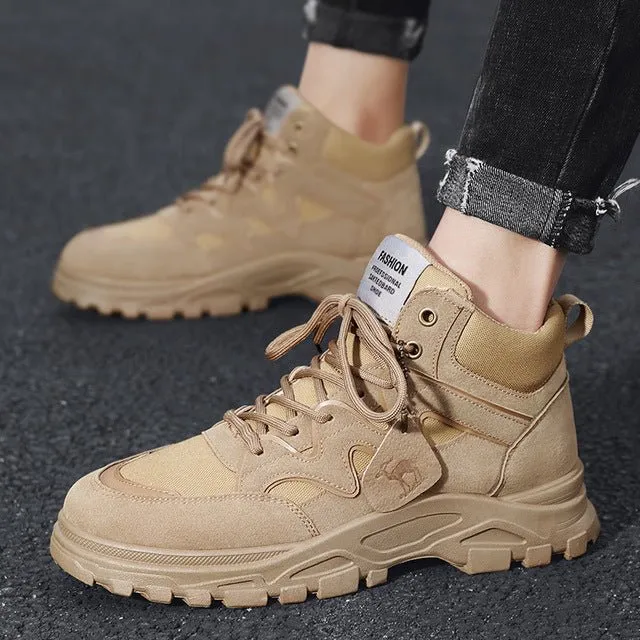Men's Platform Ankle Boots