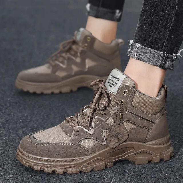 Men's Platform Ankle Boots