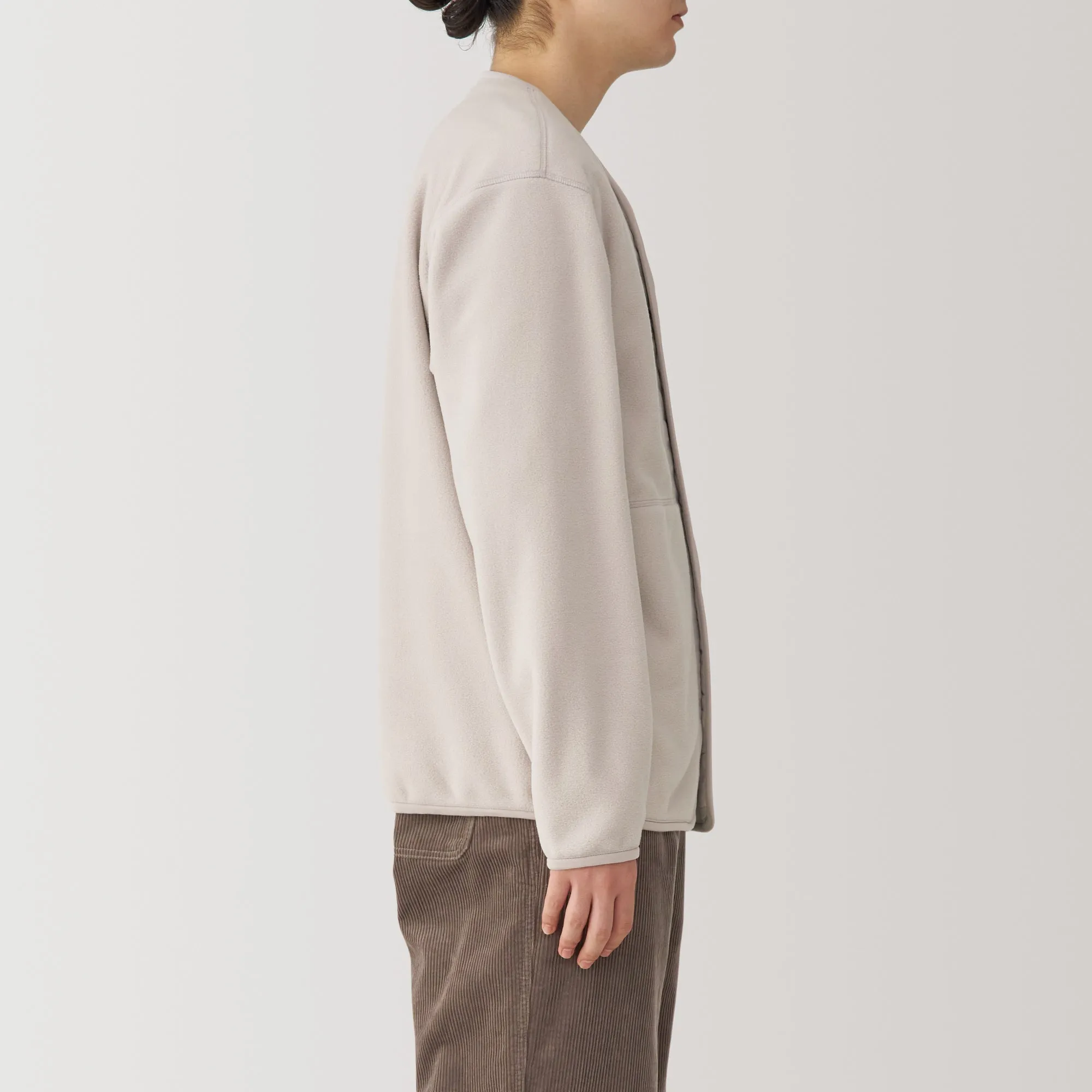 Men's Recyclable Fleece Cardigan