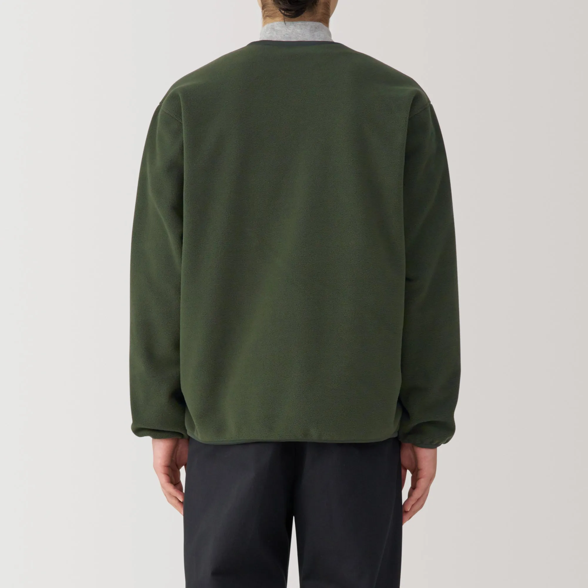 Men's Recyclable Fleece Cardigan