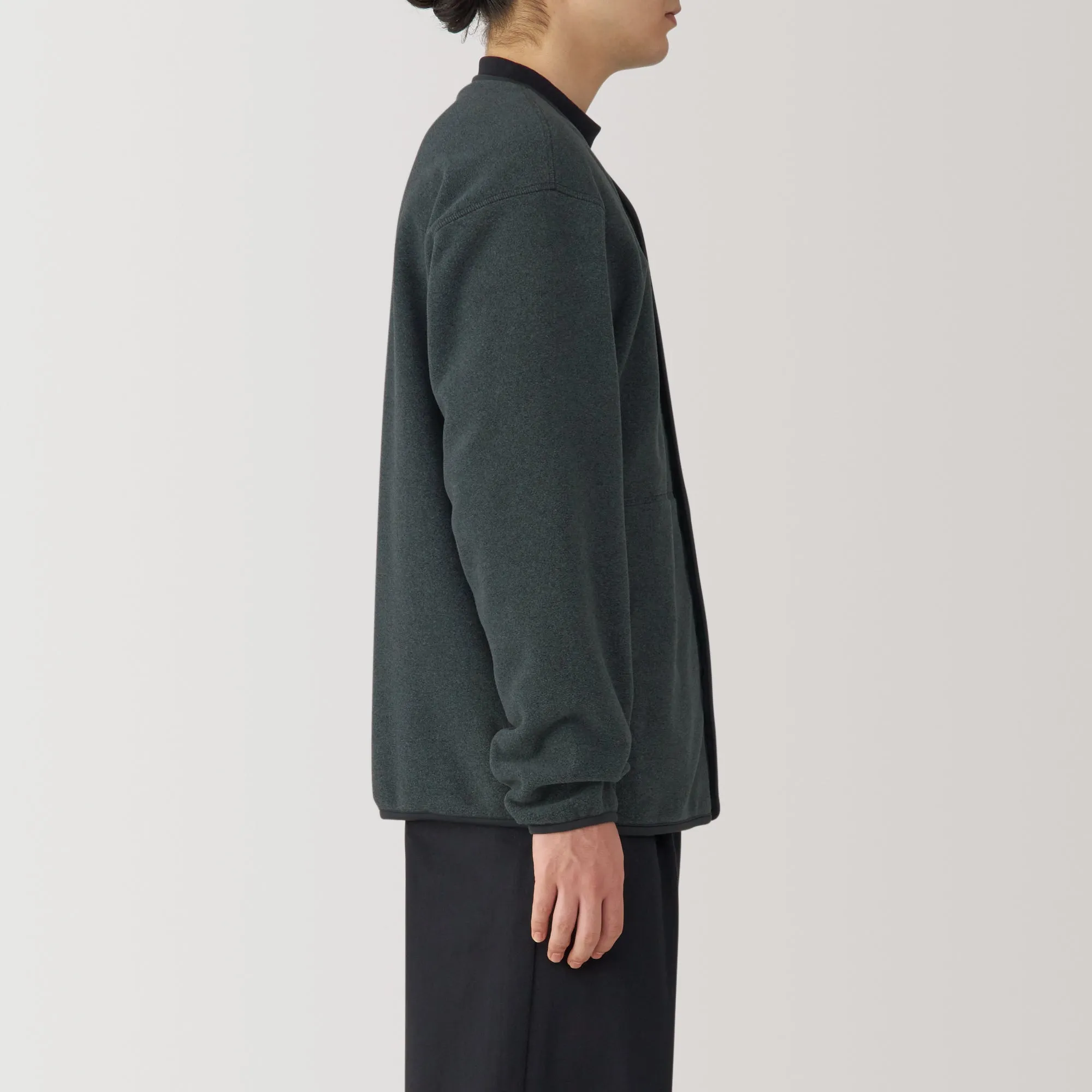 Men's Recyclable Fleece Cardigan