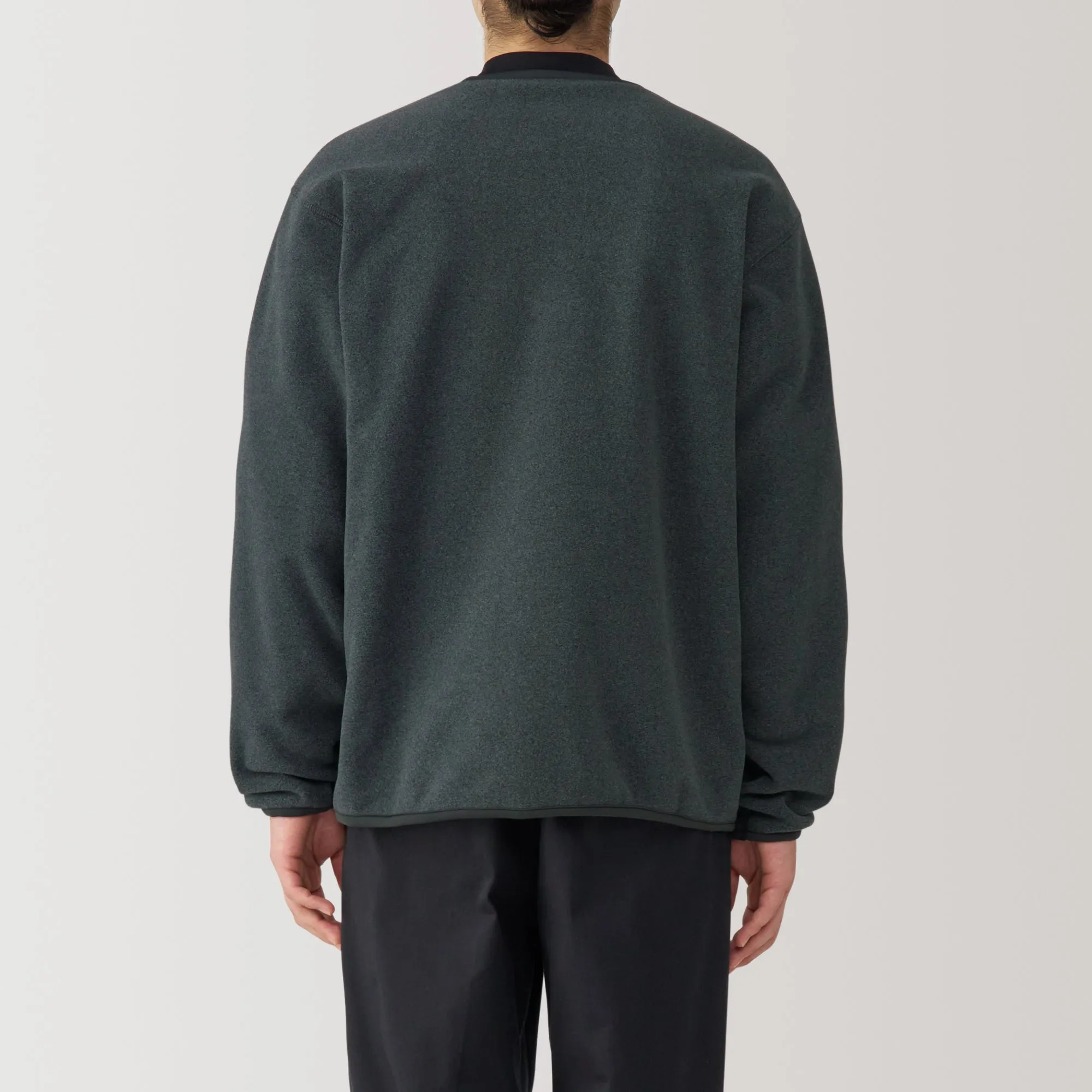 Men's Recyclable Fleece Cardigan